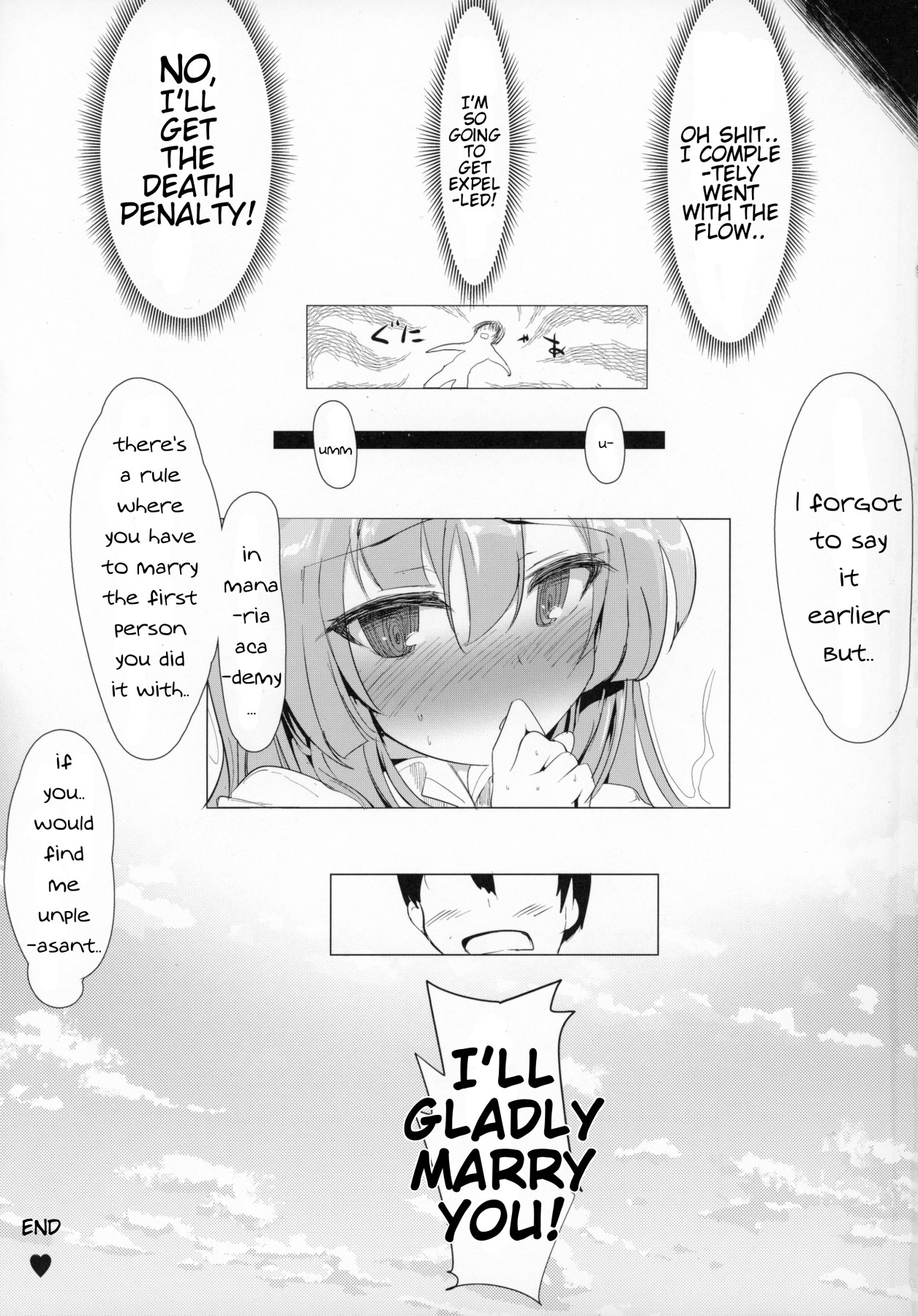 Hentai Manga Comic-Manaria There's No Way There'd Be a Lewd Event at Manaria Academy With The Kingdom's Princess-Read-26